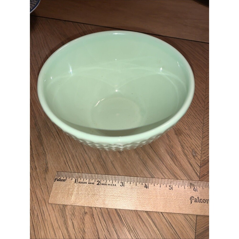 Vintage Primagera Ceramic 6" Bowl Loma Been Green Made In Portugal 3" Deep EUC